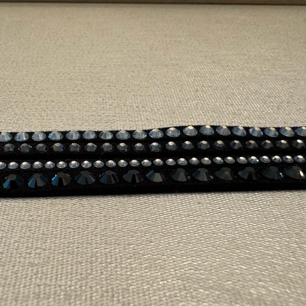 Swarovski Crystal Studded Wrap Bracelet - Picture 4 of 5
